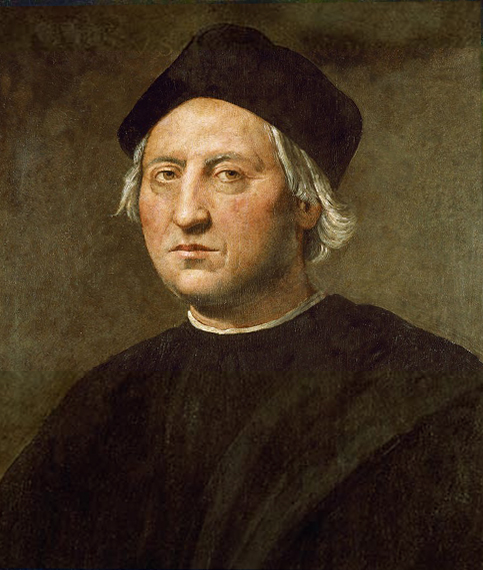 Portrait de Christophe Colomb peint par Ridolfo Ghirlandaio