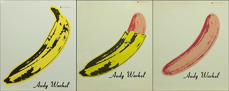 Pochette du Banana album avec le collage original