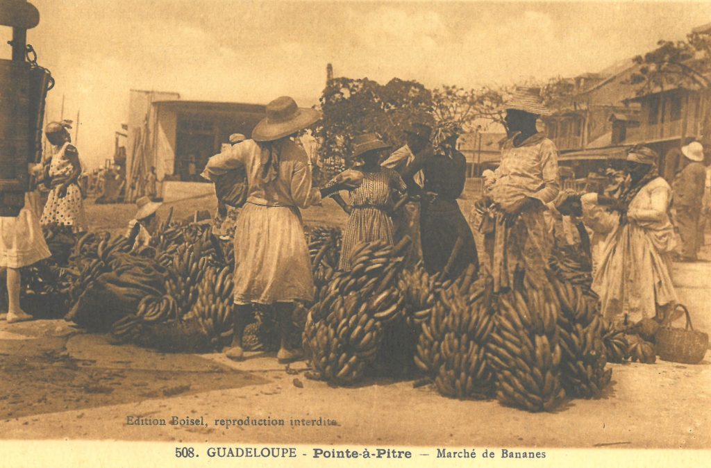 Marché aux bananes de Pointe-à-Pitre