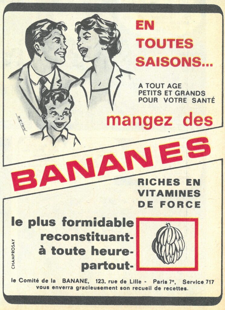 publicité banane